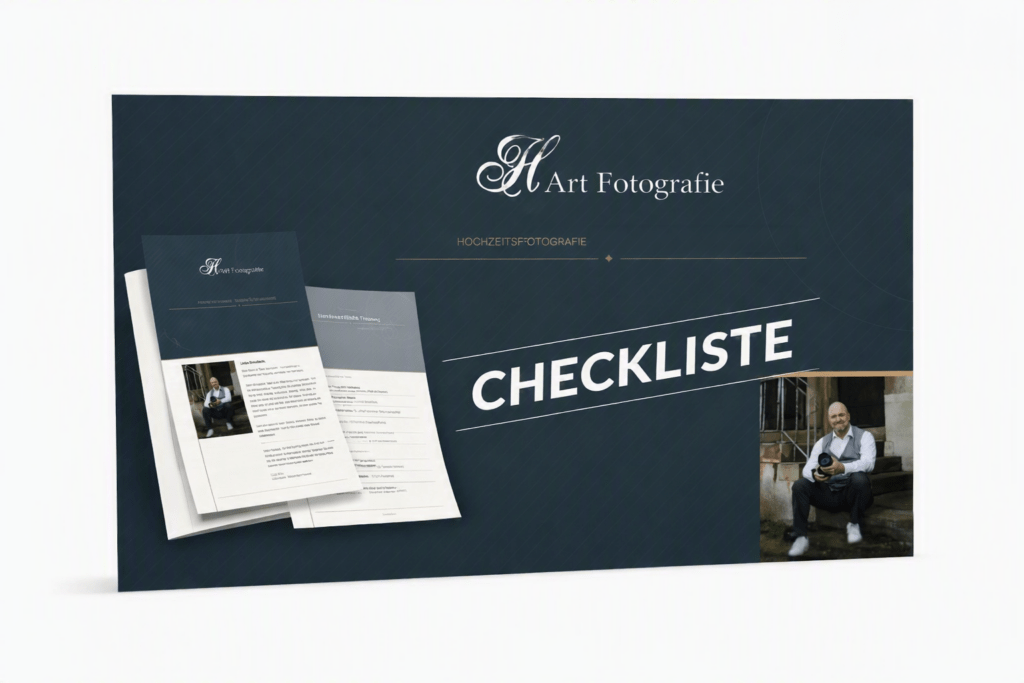 Hochzeitsfoto-Checkliste — So entstehen die schönsten Bilder an eurem großen Tag